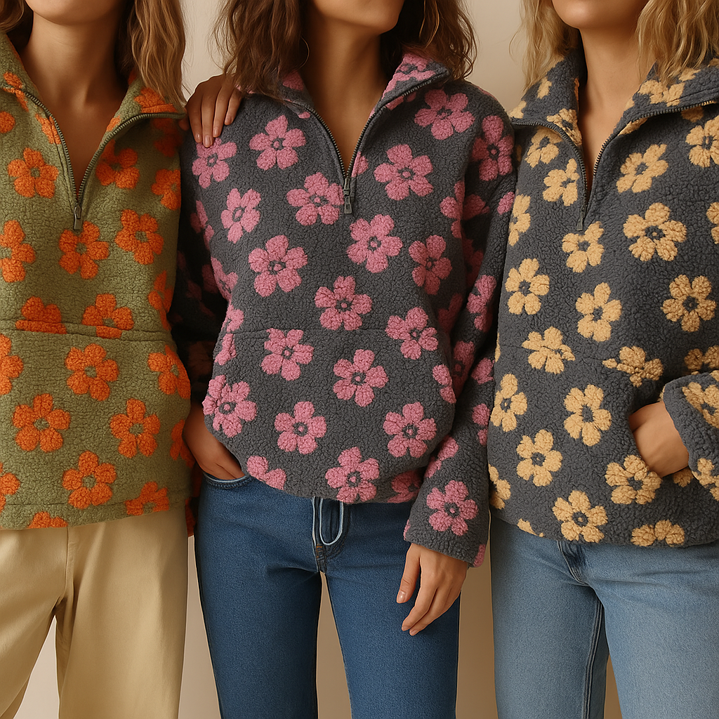 Daisy | Fleece-Pullover Bloom