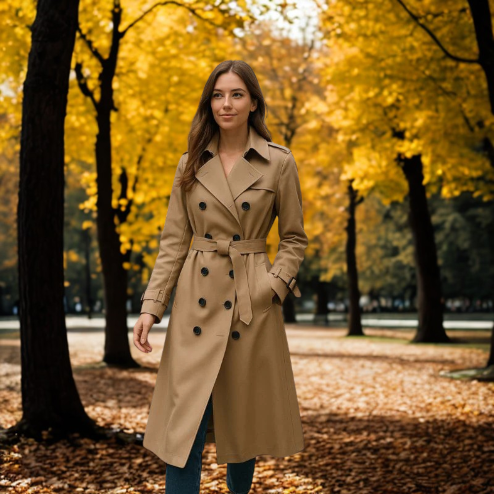 Rose | Klassischer Trenchcoat