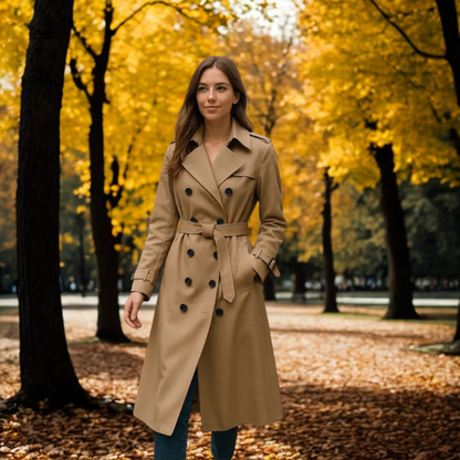 Rose | Klassischer Trenchcoat